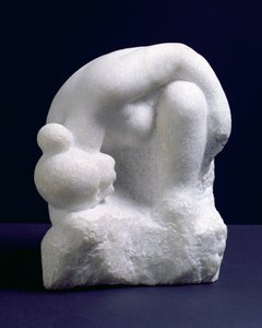 Figura accovacciata, c.1930 (iniziata nel 1908)
